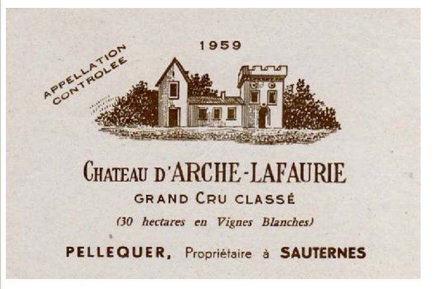 Depuis 1611 - Chateau d'Arche