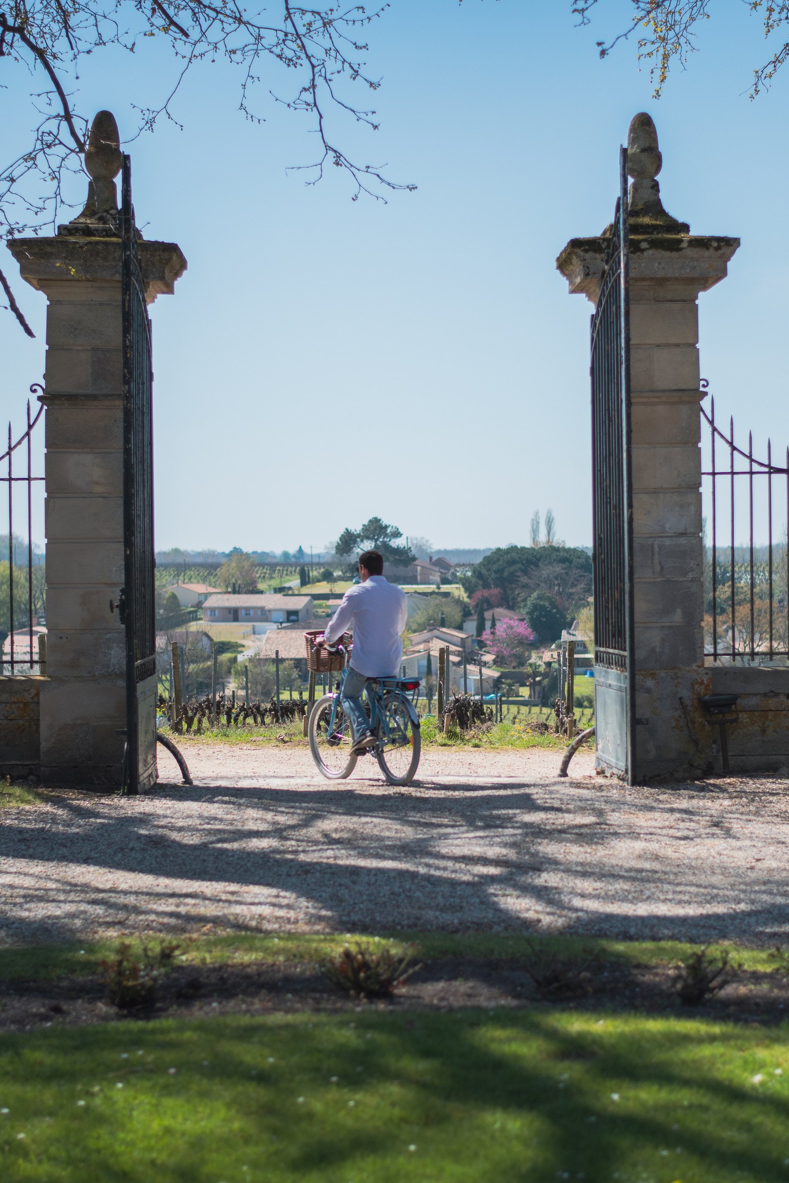 Balade à vélo à Sauternes - Chateau d'Arche