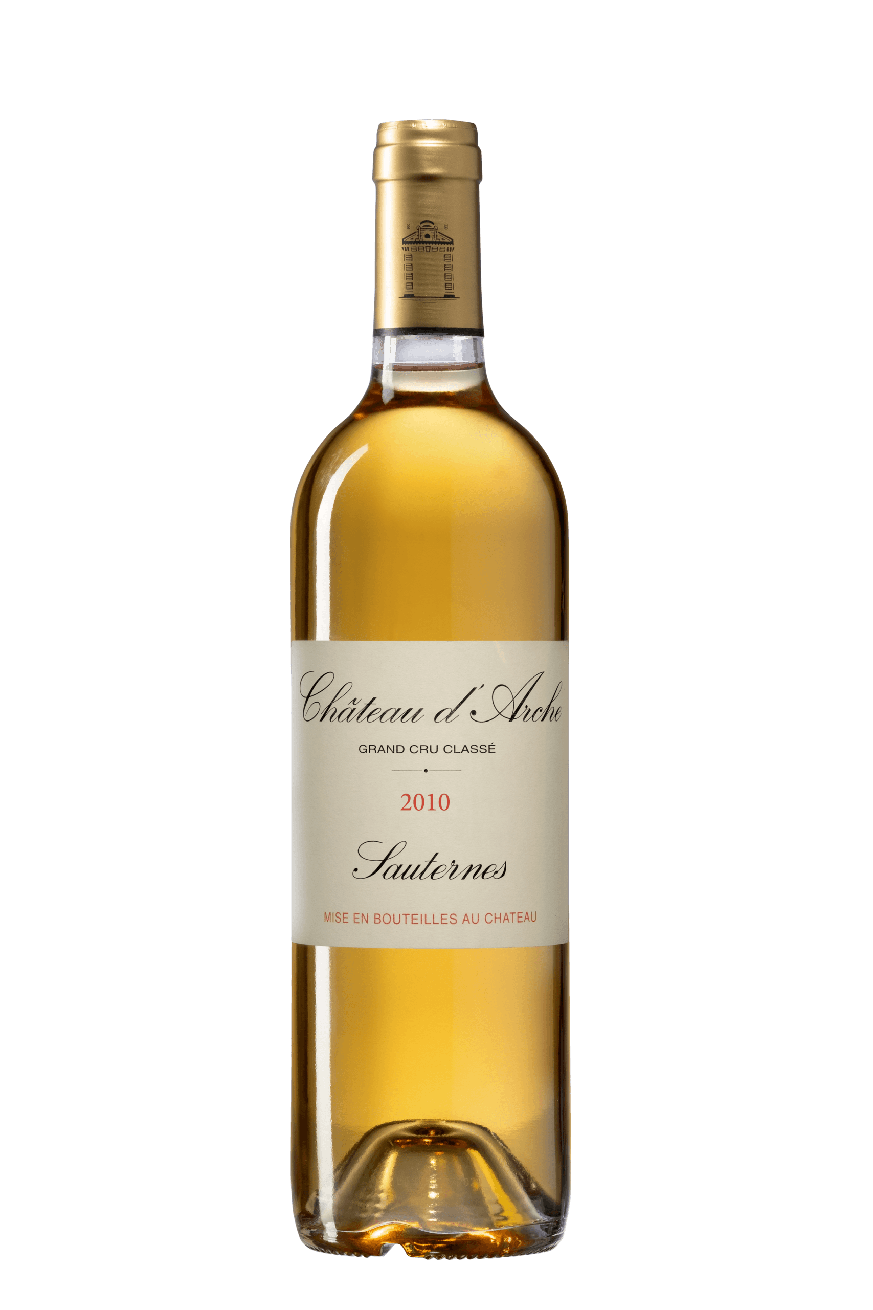 Château d'Arche bouteille, grand cru classé, Sauternes
