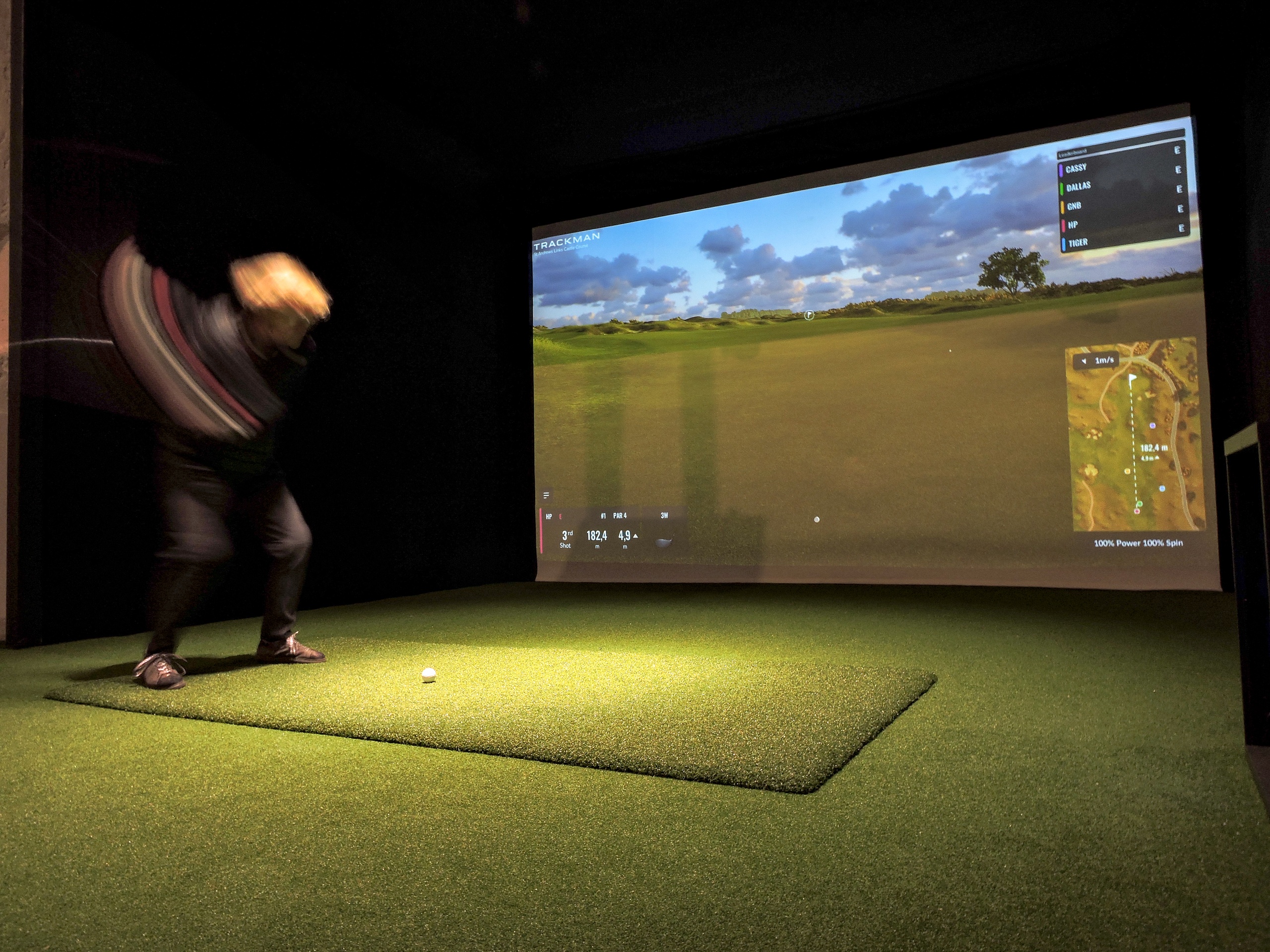 Golf indoor - Chateau d'Arche